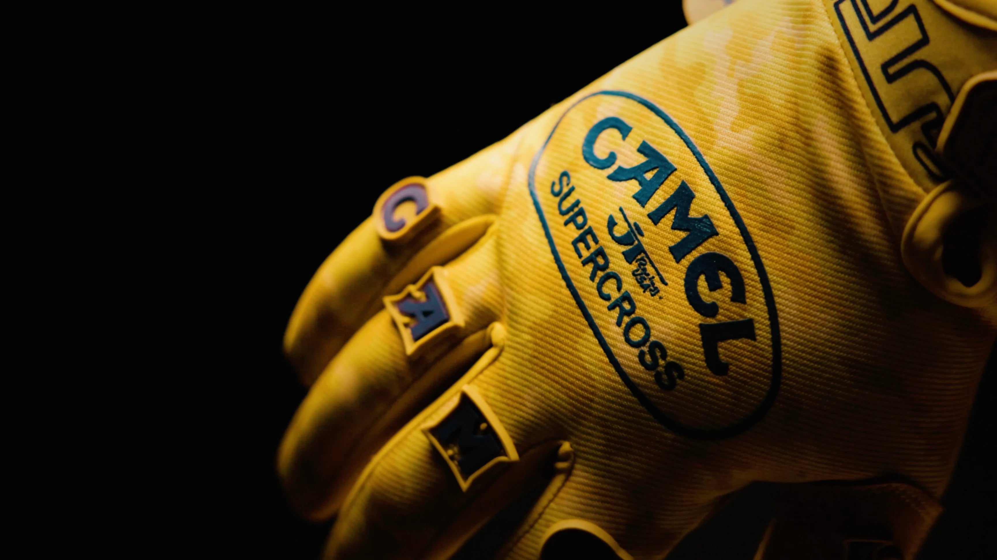 Gants MX CAMEL x JT Racing - Jaune