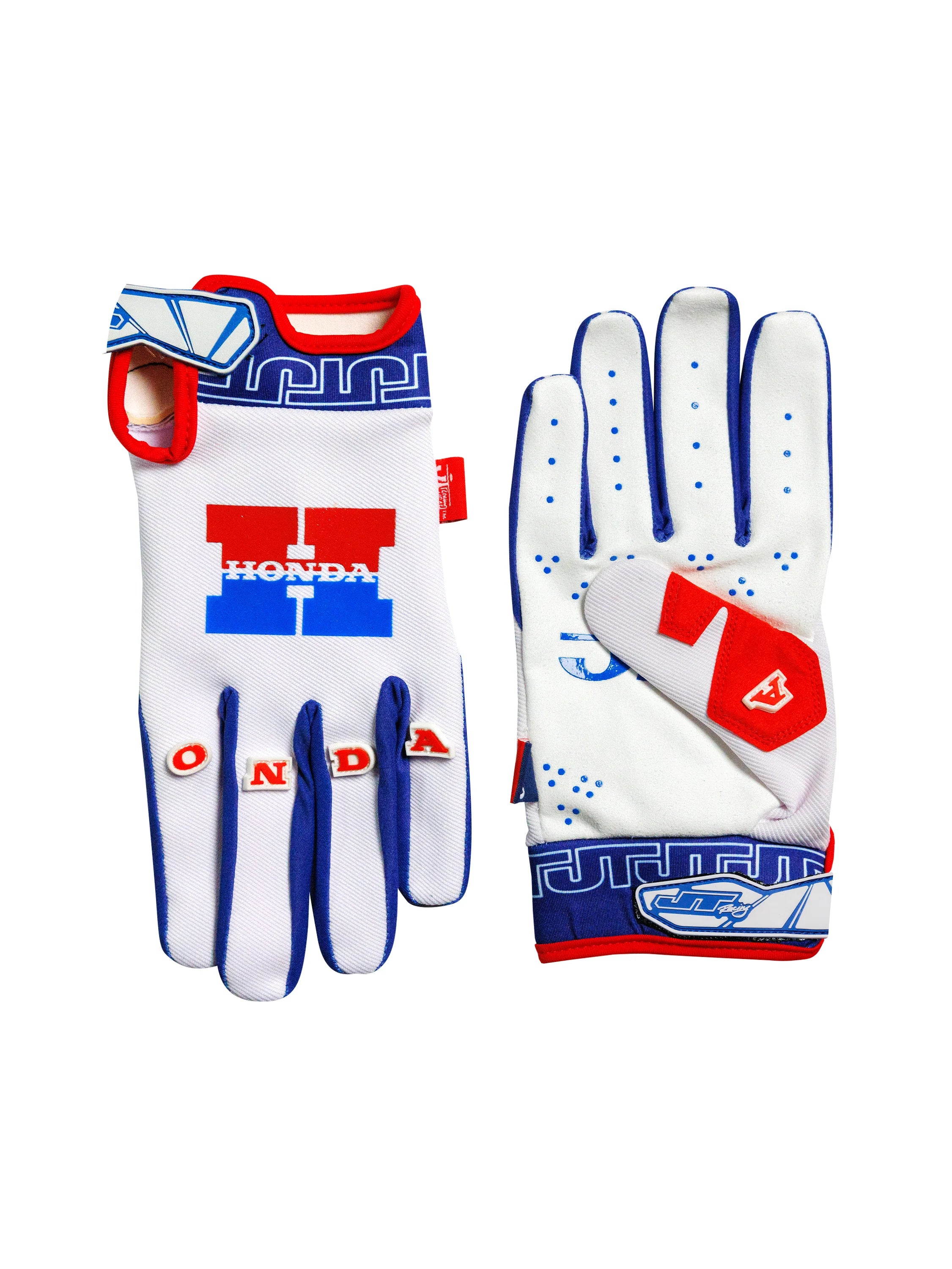 Gants Moto Honda Repsol Moto GP - Cuir Véritable Avec Protection Renforcée