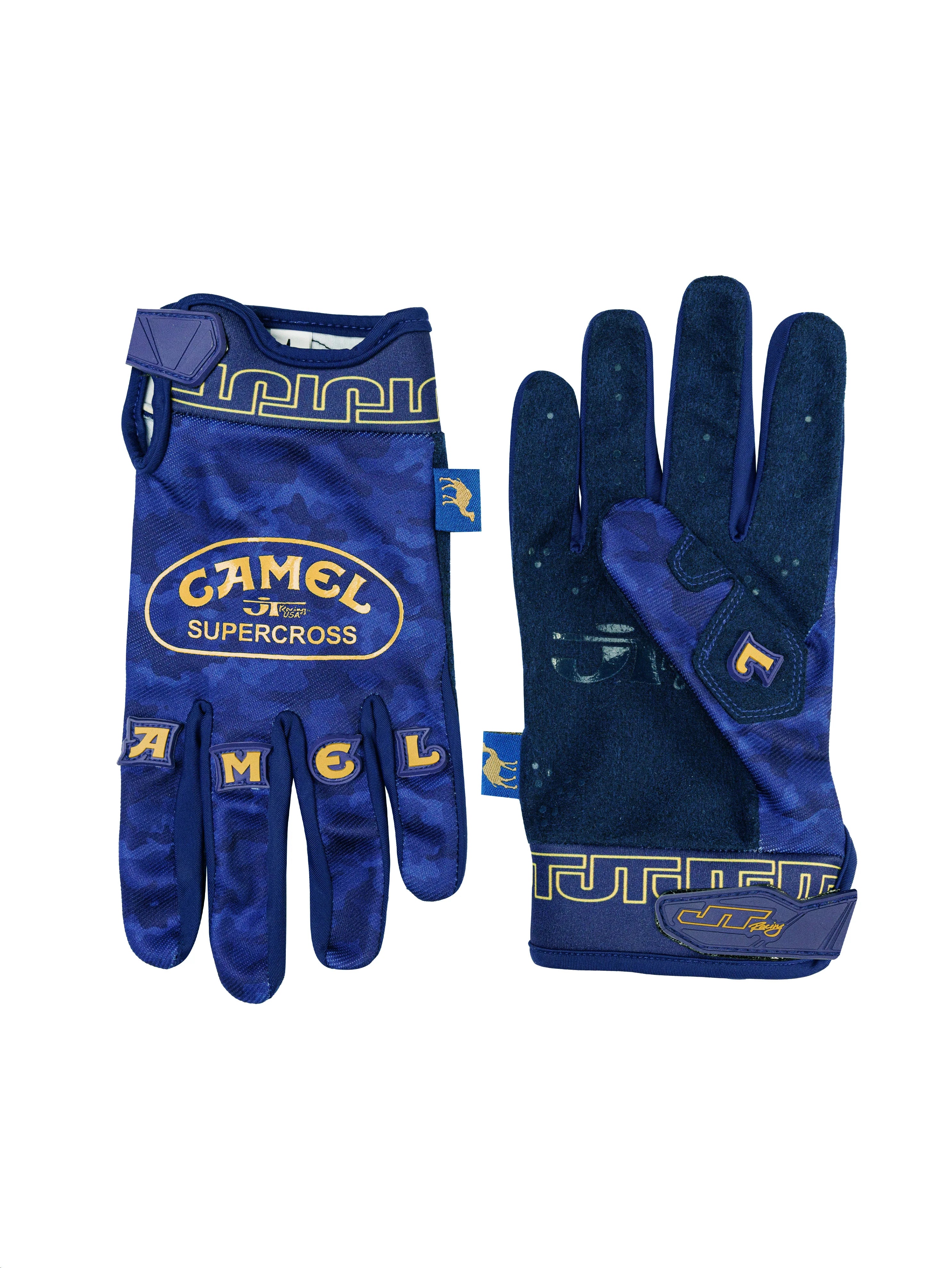 Gants MX CAMEL x JT Racing - Bleu