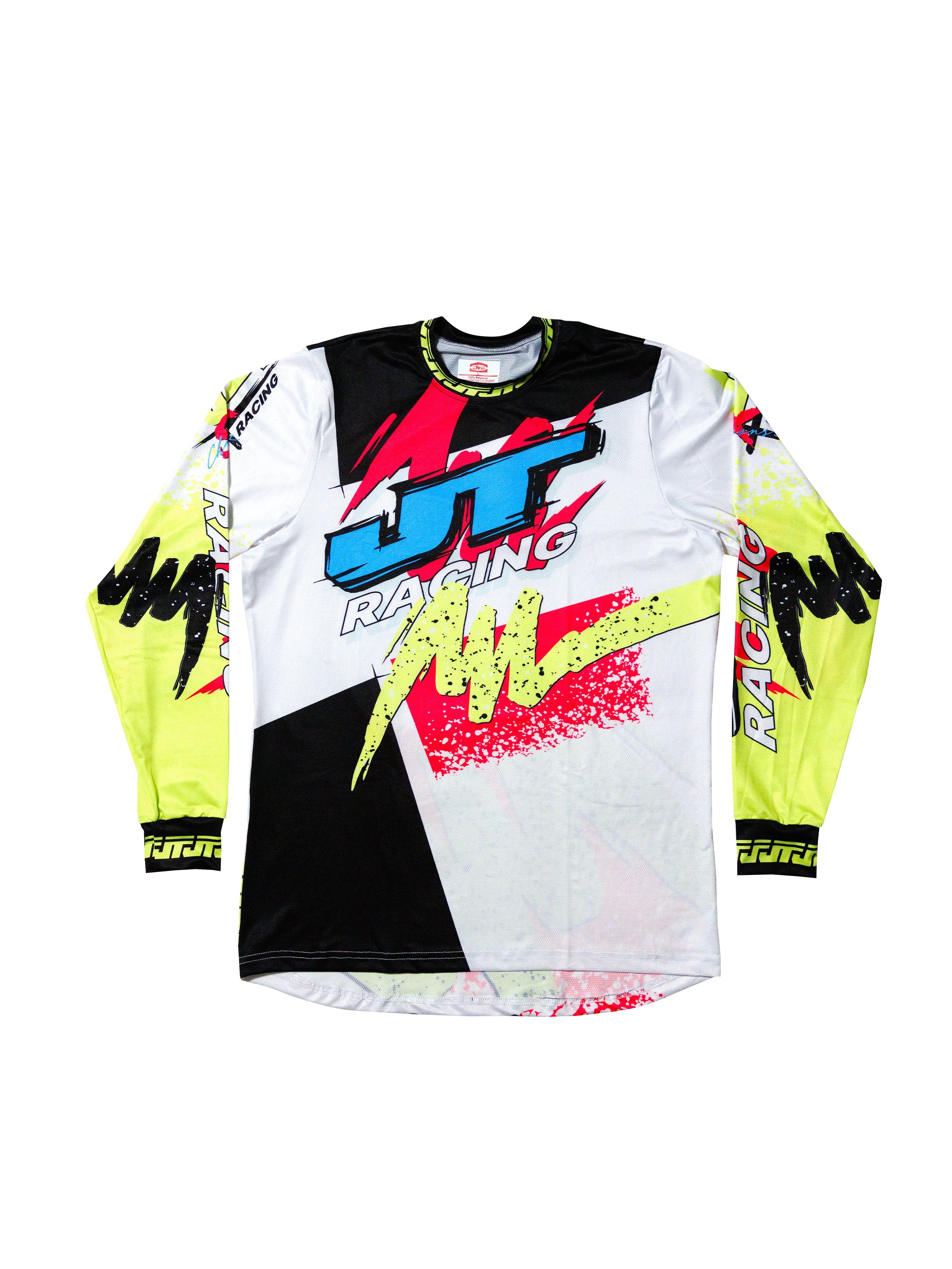 Jersey JT RACING - 90's Swash Jaune