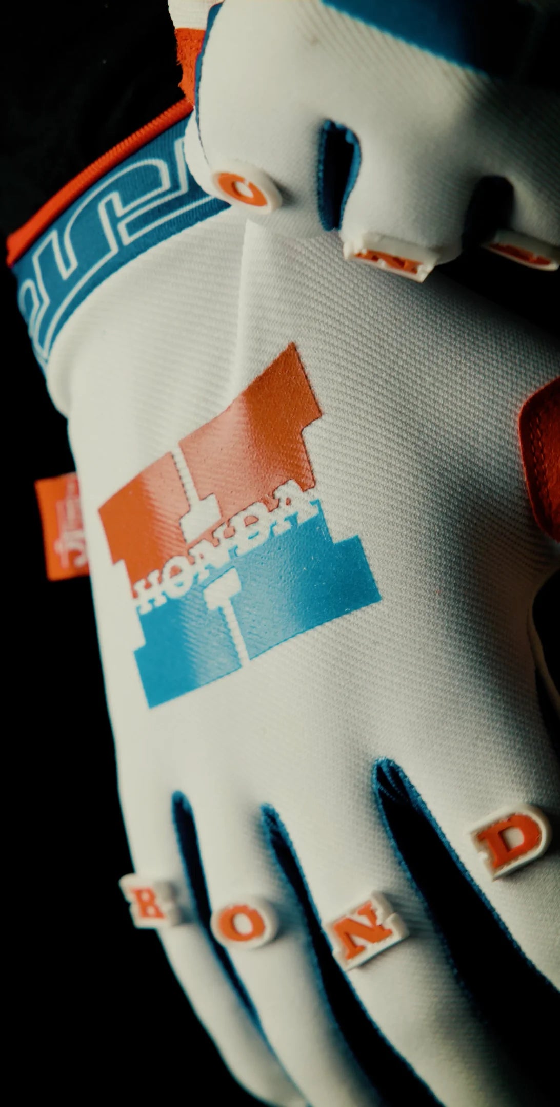 gants moto cross honda JT RACING 1981