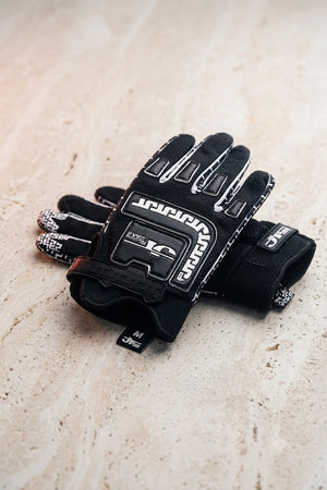 Gants MX JT Racing Life-Line Noir pour motocross