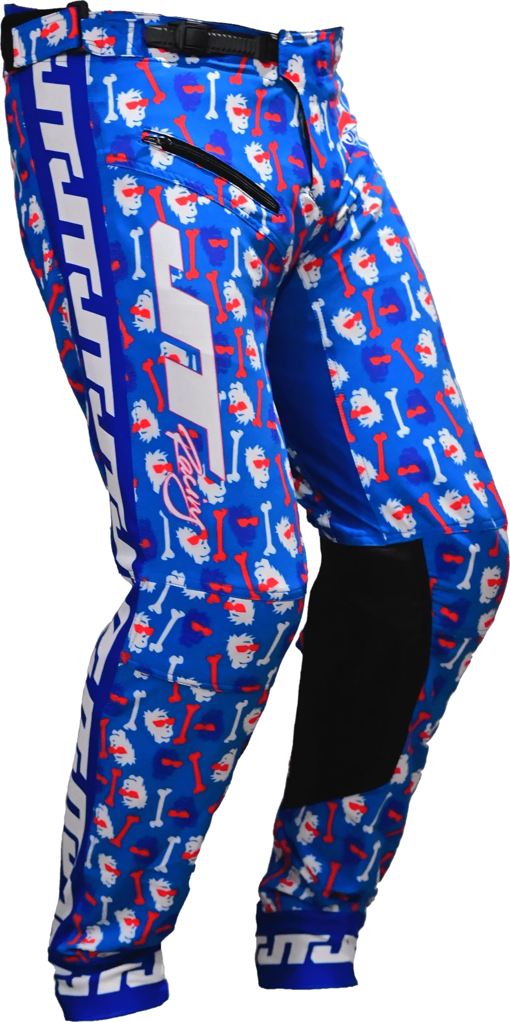 Pantalon MX JT Racing - Bad Bones - Blue