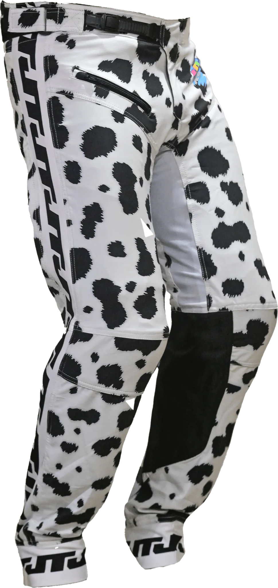 Pantalon MX JT Racing - Dalmatian K9 - Black