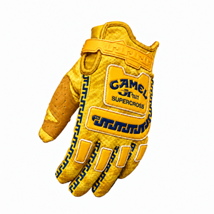 Gants LIFE-LINE CAMEL JT Racing Jaune – vue principale