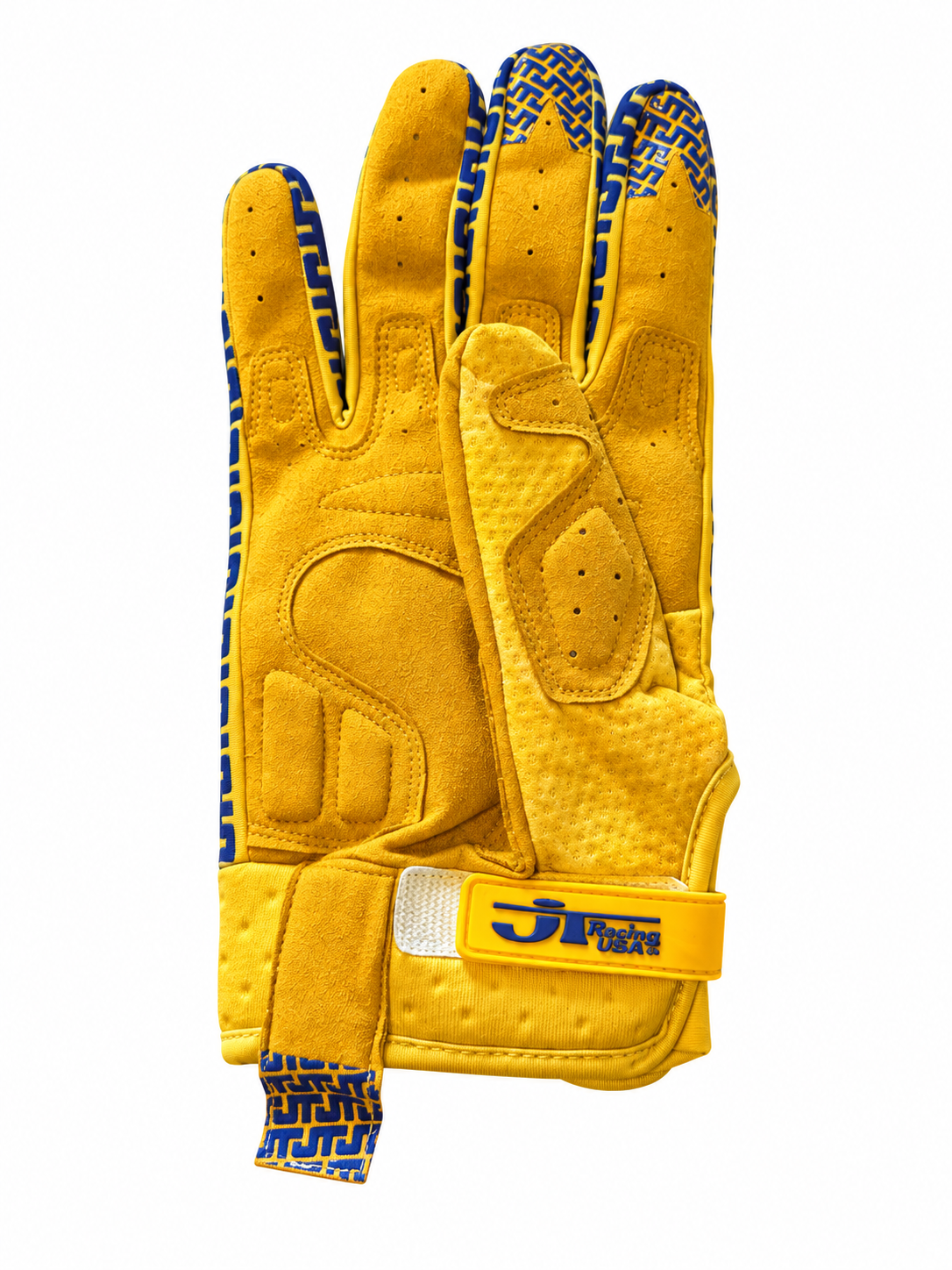 Gants motocross LIFE-LINE CAMEL Jaune – paume complète