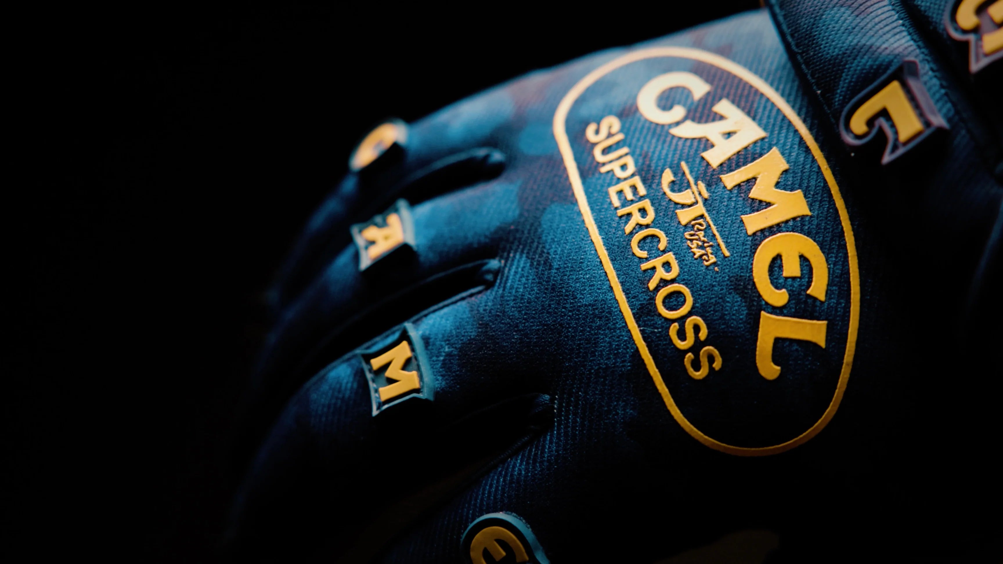 Gants MX CAMEL x JT Racing - Bleu