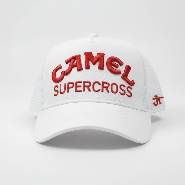 Casquette JT x CAMEL SUPERCROSS  - Red White