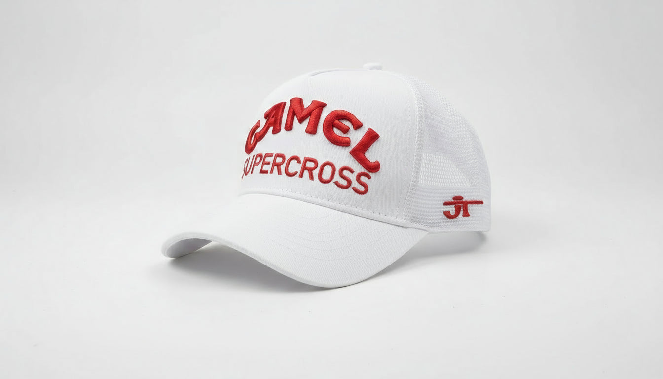Casquette JT x CAMEL SUPERCROSS  - Red White