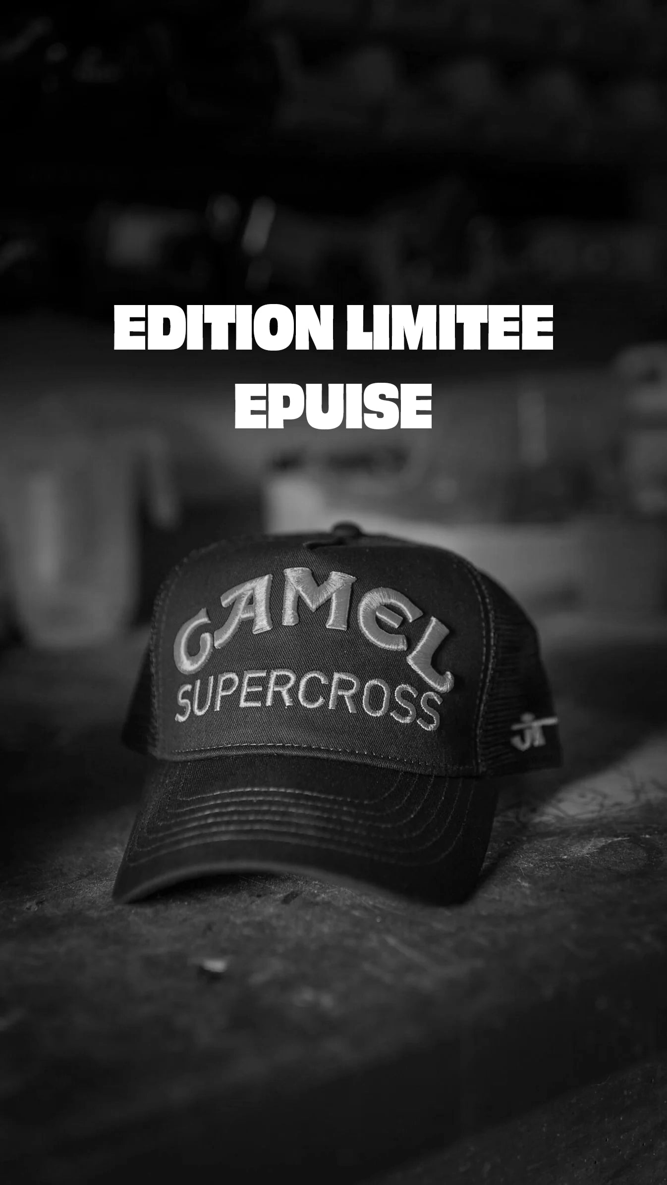 Casquette JT x CAMEL SUPERCROSS - edition limitée