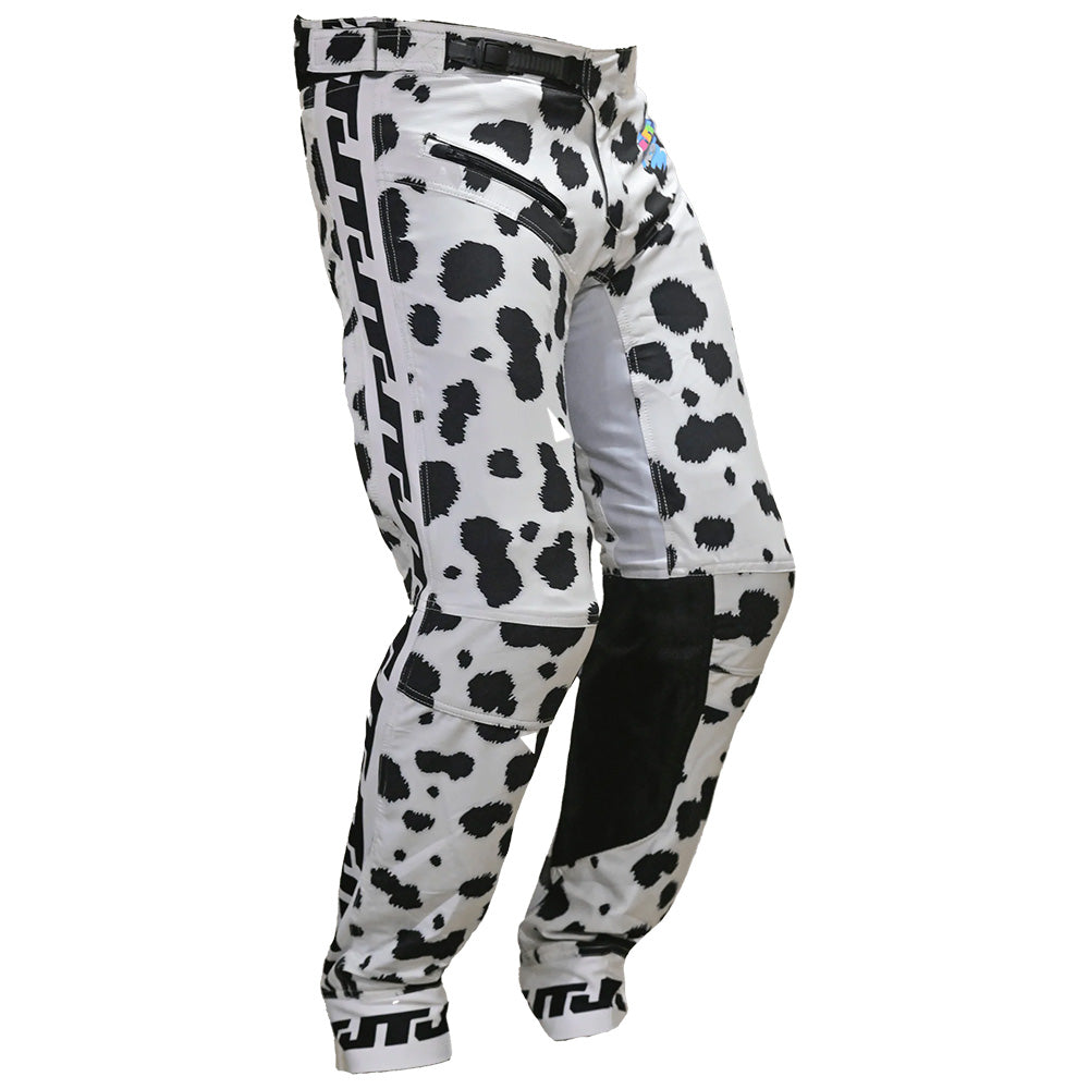 Pantalon MX JT Racing - Dalmatian K9 - Black
