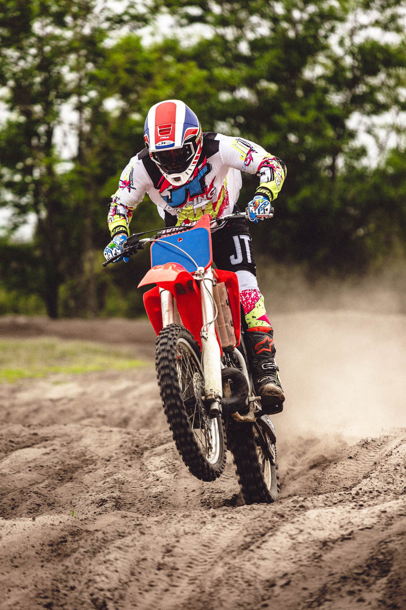 JT JT モトクロスジャージ Racing モトクロスパンツとモトクロス