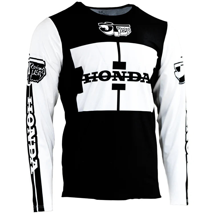 Jersey Honda Team USA 1981 - Flo Form Pro - Noir