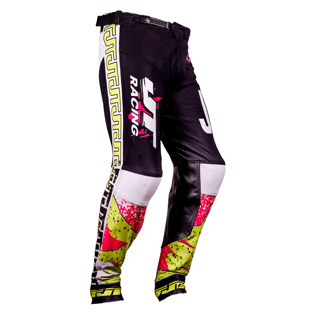 Pantalon MX JT Racing 90s Swash - Yellow