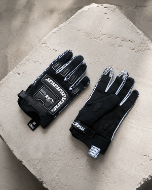 Gants LIFE-LINE JT Racing Noir pour BMX VTT et moto trail