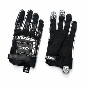 Gants LIFE-LINE JT Racing Noir vue de face
