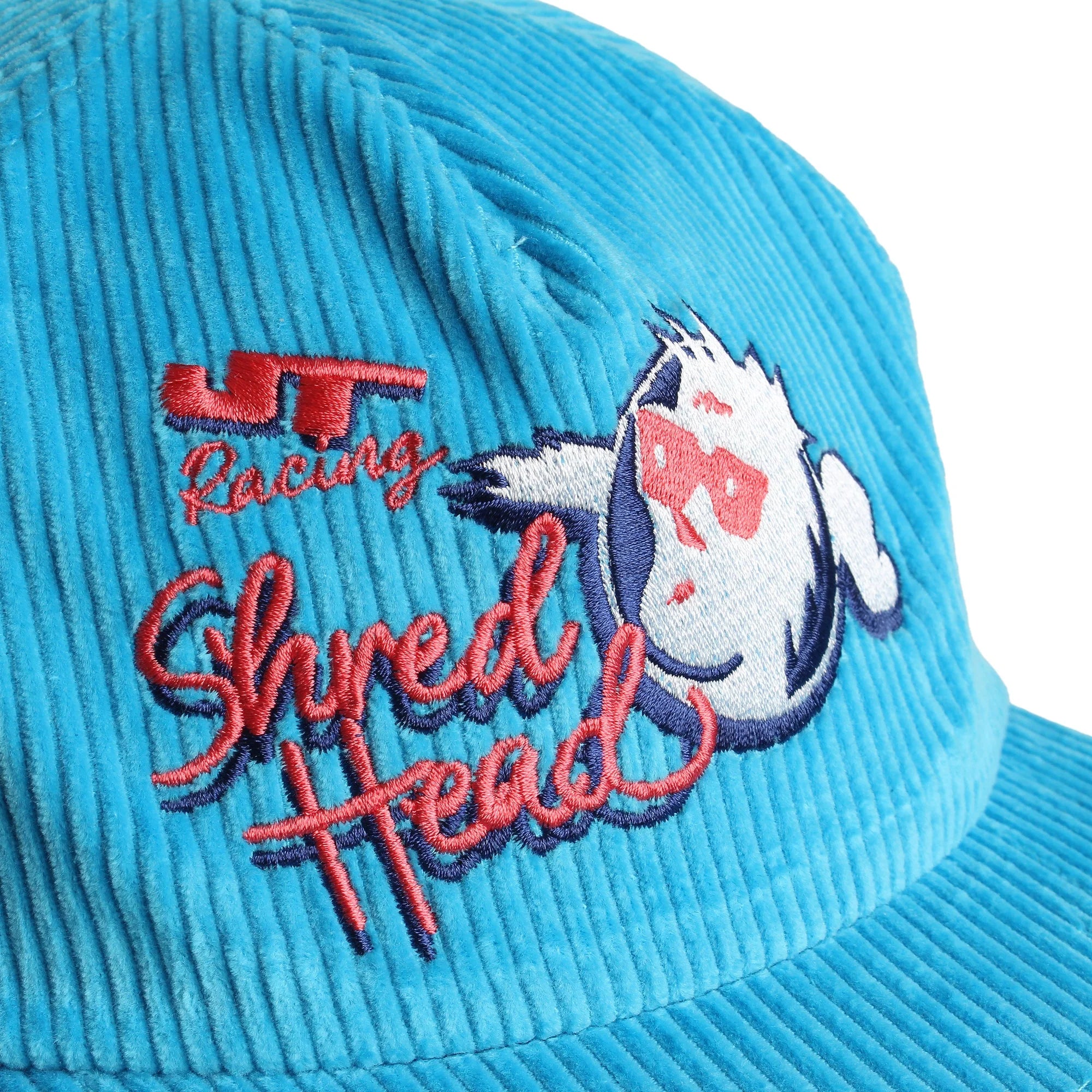 Casquette Shred Head - Velours bleu