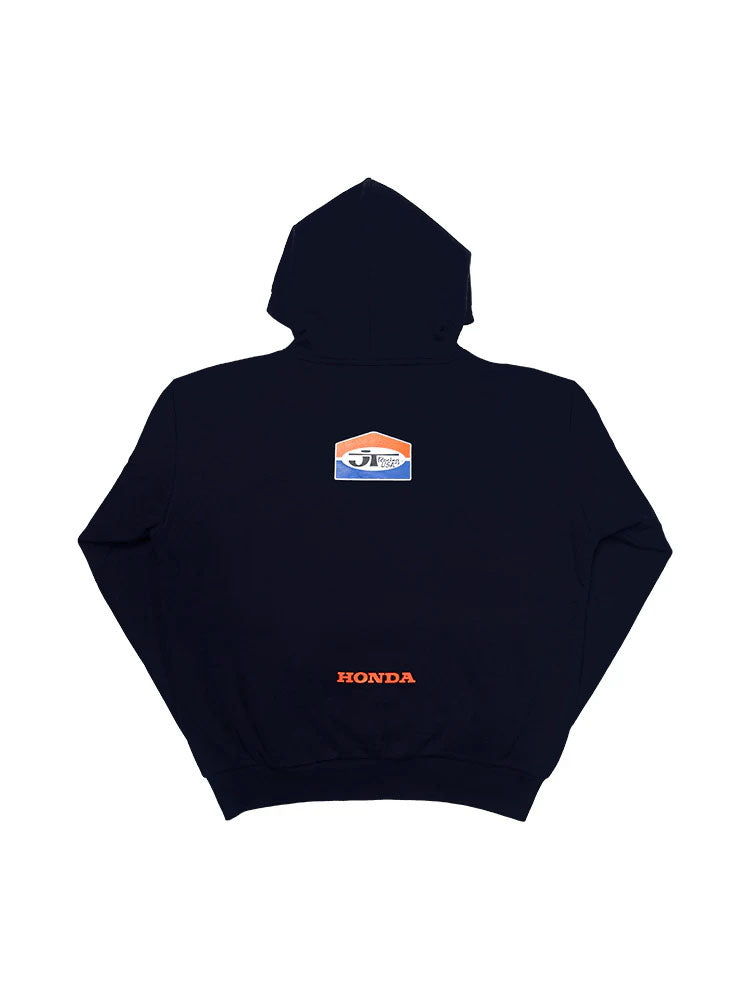 Sweat Hoodie JT Racing x Honda - Heritage Navy